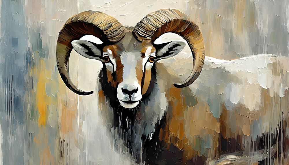 Horns of the Highlands art print by Ronald Bolokofsky for $57.95 CAD