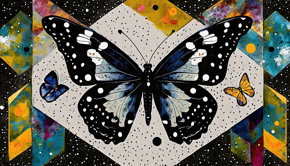 Kaleidoscopic Flight art print by Ronald Bolokofsky for $57.95 CAD