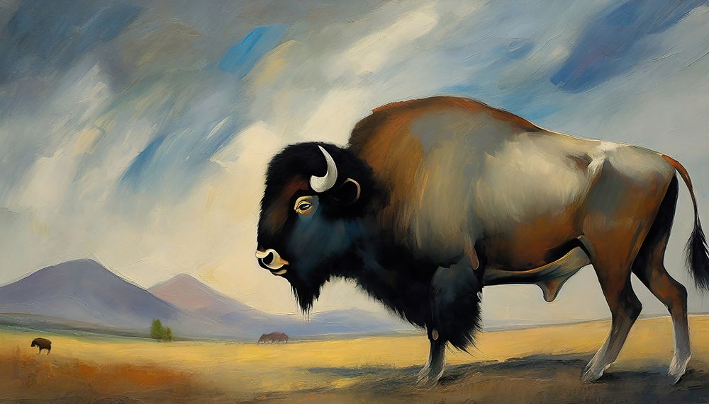 Monarch of the Plains art print by Ronald Bolokofsky for $57.95 CAD