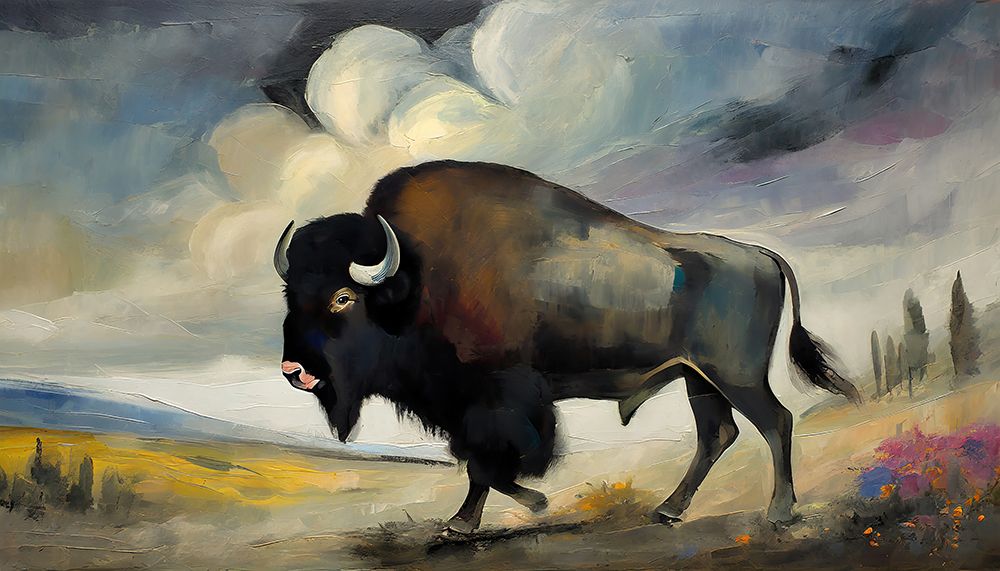 Solitude of the Range art print by Ronald Bolokofsky for $57.95 CAD