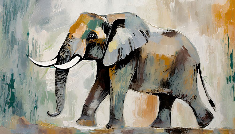 The Gentle Behemoth art print by Ronald Bolokofsky for $57.95 CAD