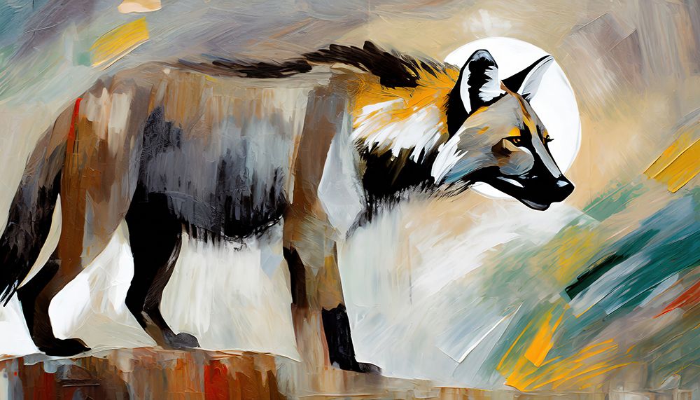 The Hyenas Gaze art print by Ronald Bolokofsky for $57.95 CAD