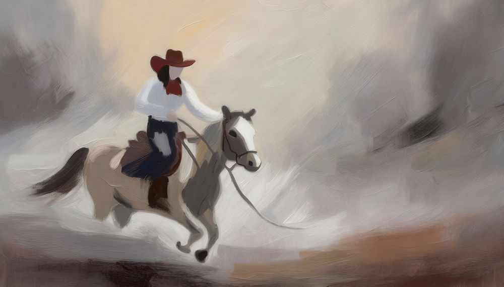 Wrangling Whirls art print by Ronald Bolokofsky for $57.95 CAD