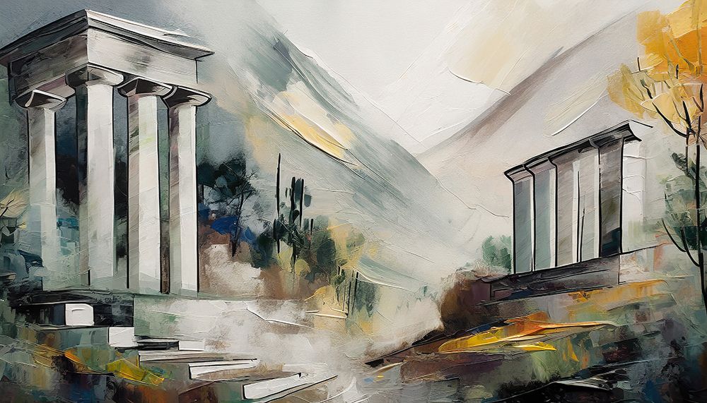 Renaissance of Ruins art print by Ronald Bolokofsky for $57.95 CAD