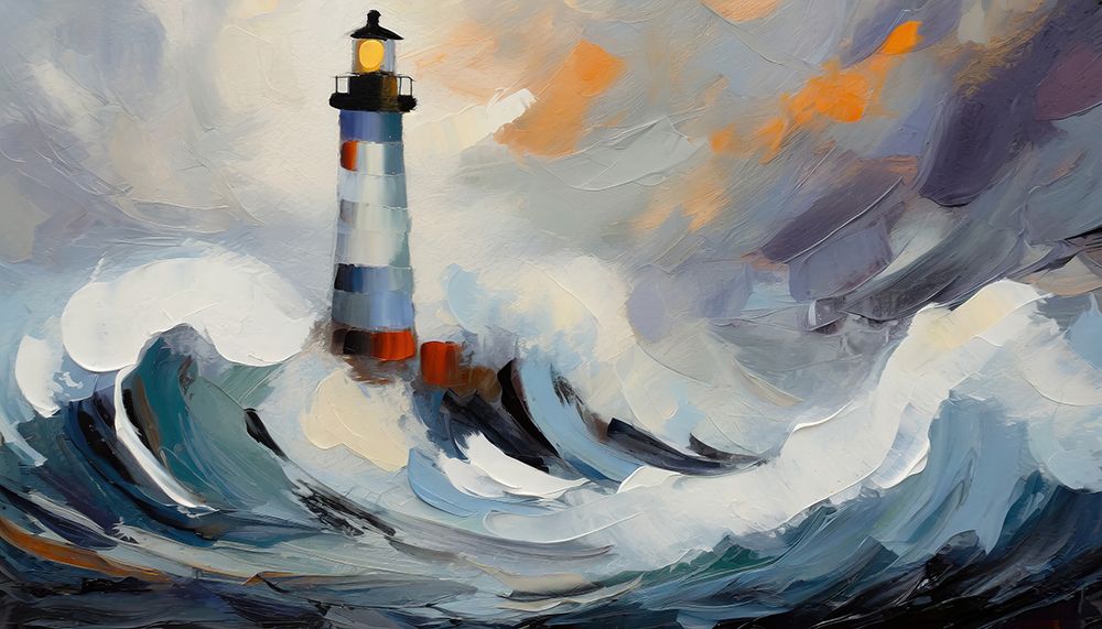 Calm in the Chaos art print by Ronald Bolokofsky for $57.95 CAD