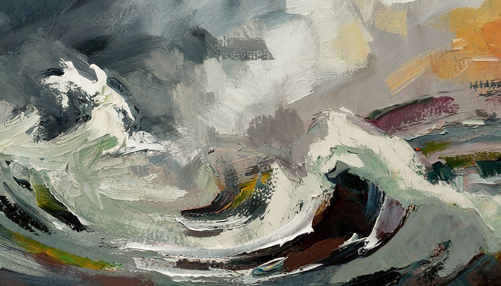 Oceans Crescendo art print by Ronald Bolokofsky for $57.95 CAD