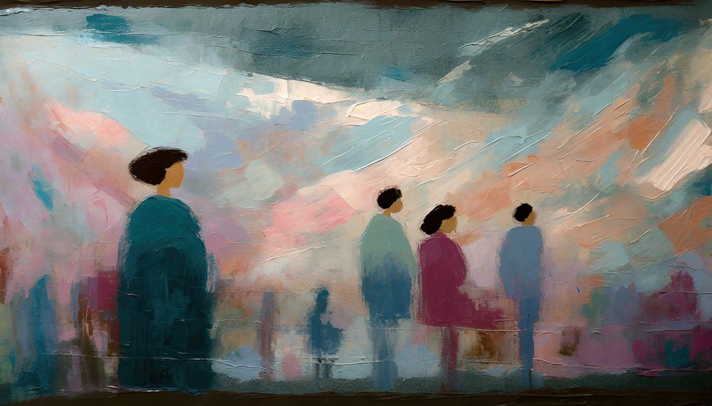 Vibrant Voyagers art print by Ronald Bolokofsky for $57.95 CAD