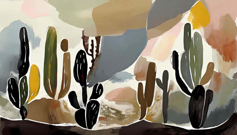 Arid Abstraction art print by Ronald Bolokofsky for $57.95 CAD