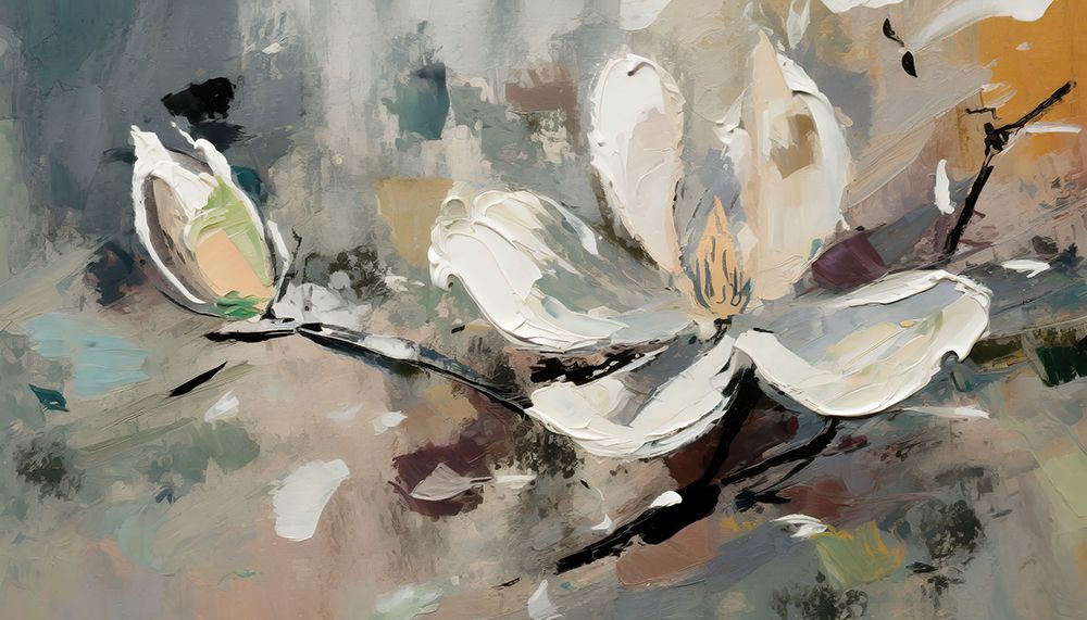 Blossoms Aura art print by Ronald Bolokofsky for $57.95 CAD