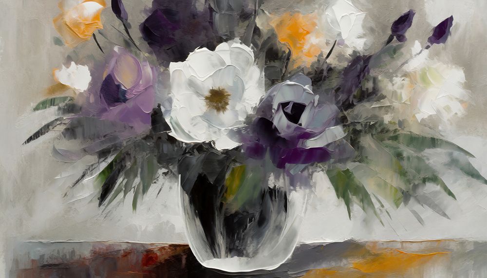Blossoms in the Mist art print by Ronald Bolokofsky for $57.95 CAD