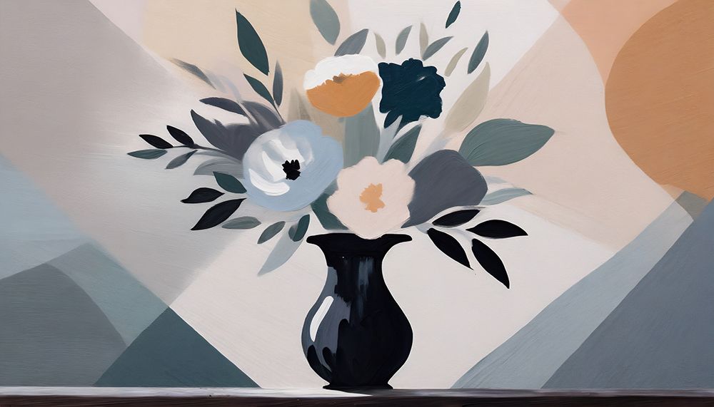 Floral Facets art print by Ronald Bolokofsky for $57.95 CAD
