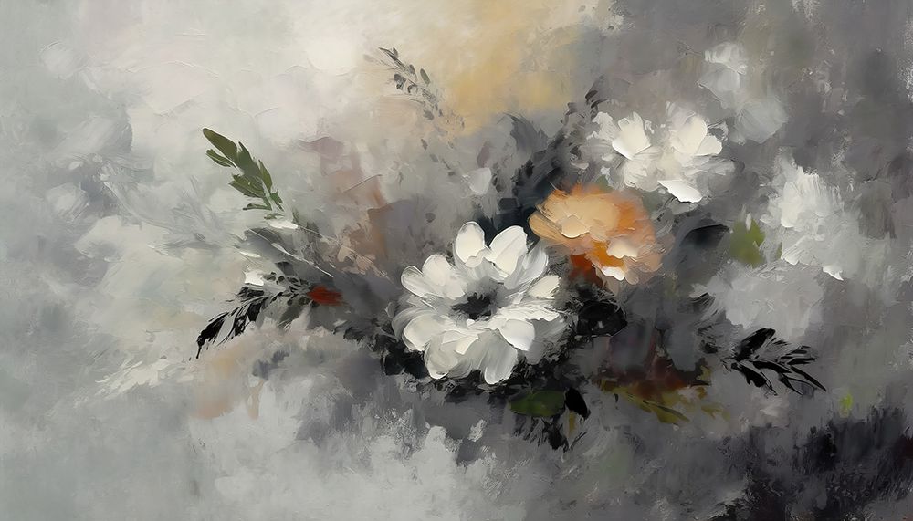 Garden Grayscale art print by Ronald Bolokofsky for $57.95 CAD