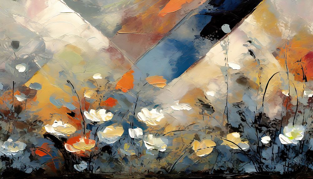 Geometric Blooms art print by Ronald Bolokofsky for $57.95 CAD