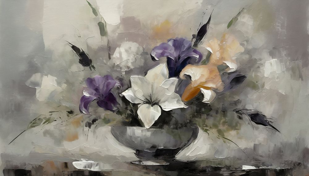 Lilac Impressions art print by Ronald Bolokofsky for $57.95 CAD