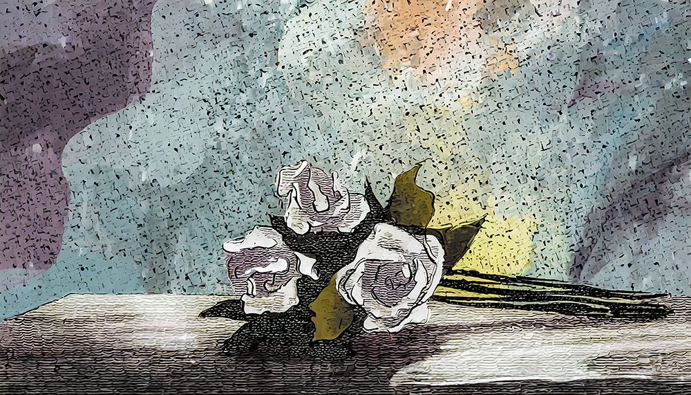 Patterned Petals art print by Ronald Bolokofsky for $57.95 CAD