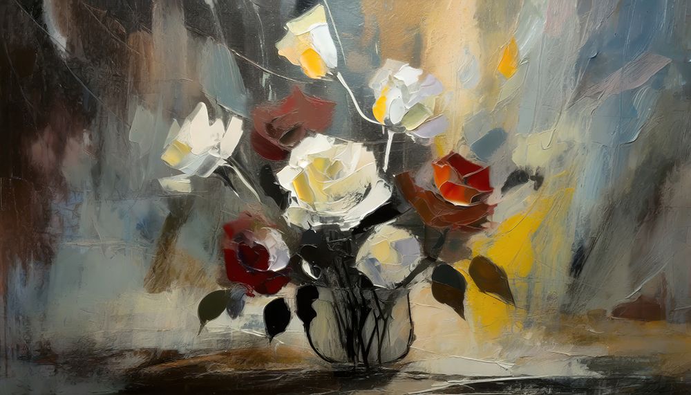 Roses Impression art print by Ronald Bolokofsky for $57.95 CAD
