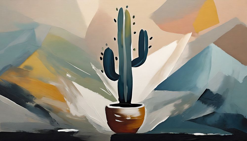 Saguaros Shadow art print by Ronald Bolokofsky for $57.95 CAD