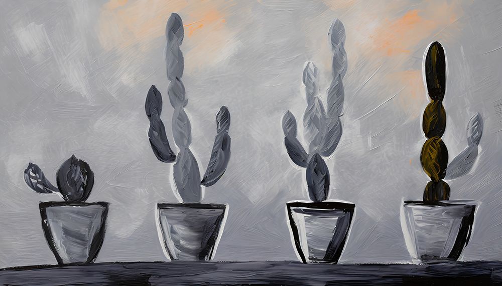 Silhouettes of Survival art print by Ronald Bolokofsky for $57.95 CAD
