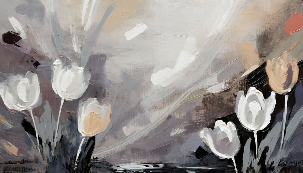 Blooms Brushstrokes art print by Ronald Bolokofsky for $57.95 CAD