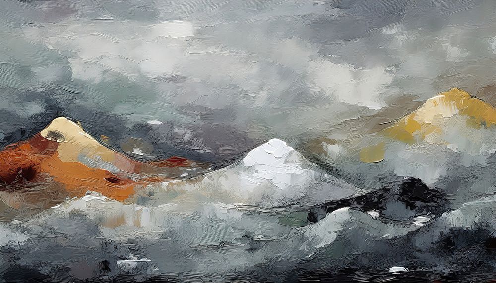 Copper Peaks art print by Ronald Bolokofsky for $57.95 CAD