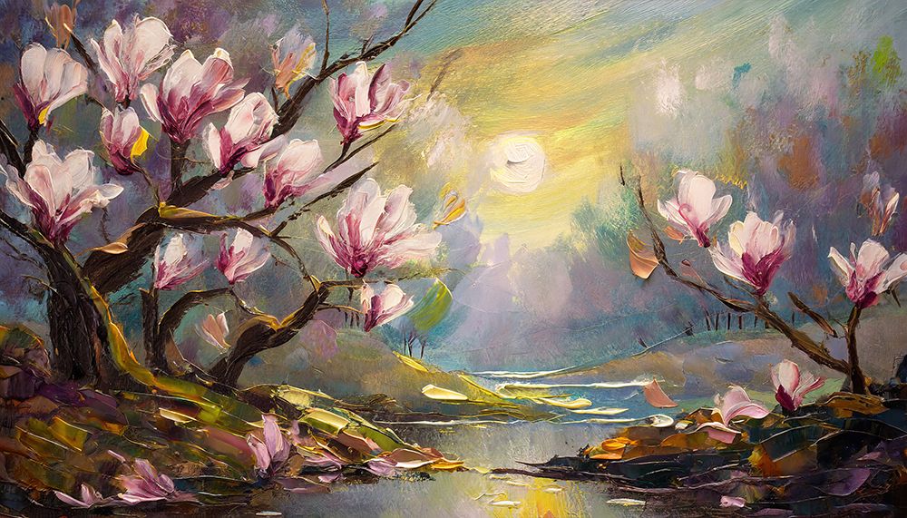 Dance of Light and Flower art print by Ronald Bolokofsky for $57.95 CAD