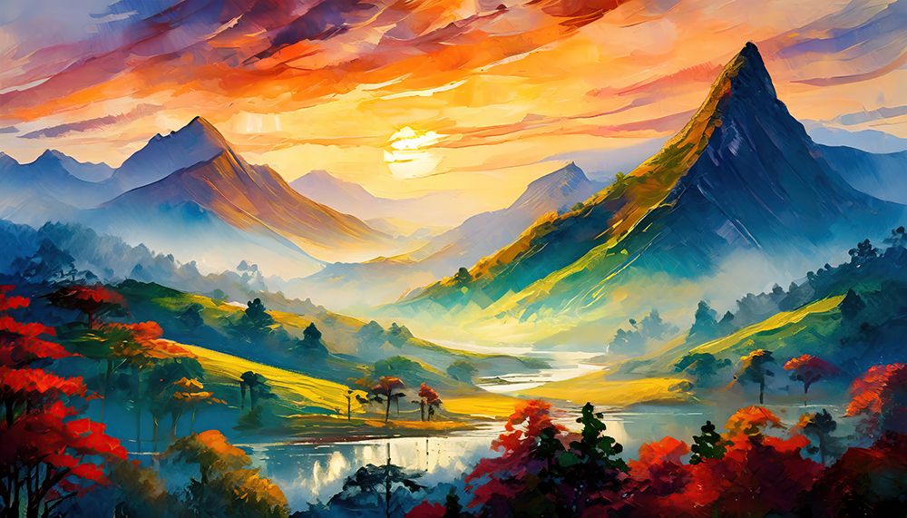 Dawns Embrace art print by Ronald Bolokofsky for $57.95 CAD