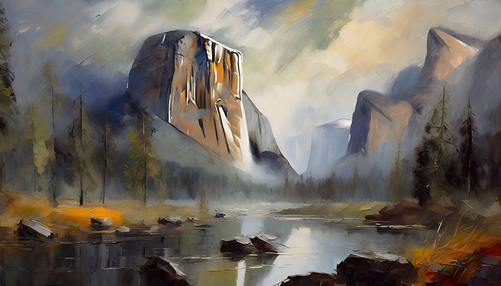 Echoes of Granite Giants art print by Ronald Bolokofsky for $57.95 CAD