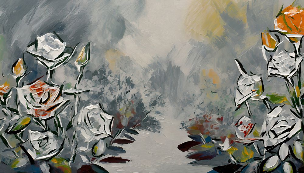 Elegy for a Rose Garden art print by Ronald Bolokofsky for $57.95 CAD