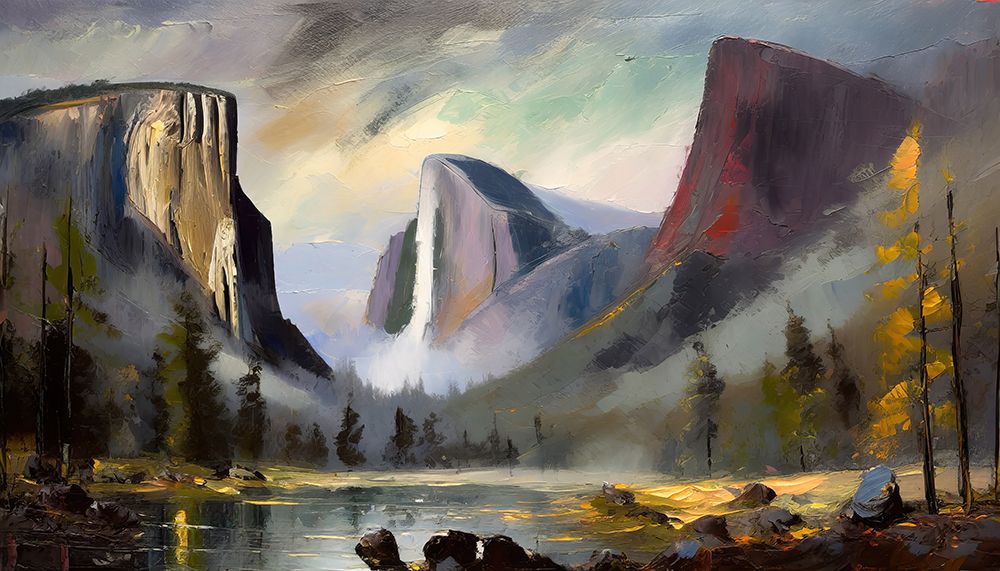 Reflections of the Valley art print by Ronald Bolokofsky for $57.95 CAD