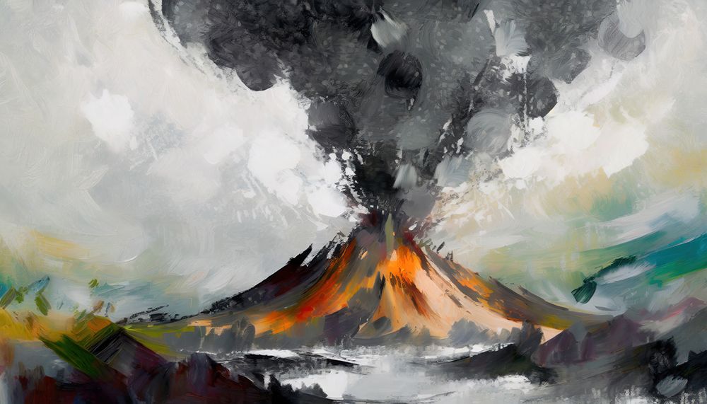 Rupture in the Rift art print by Ronald Bolokofsky for $57.95 CAD