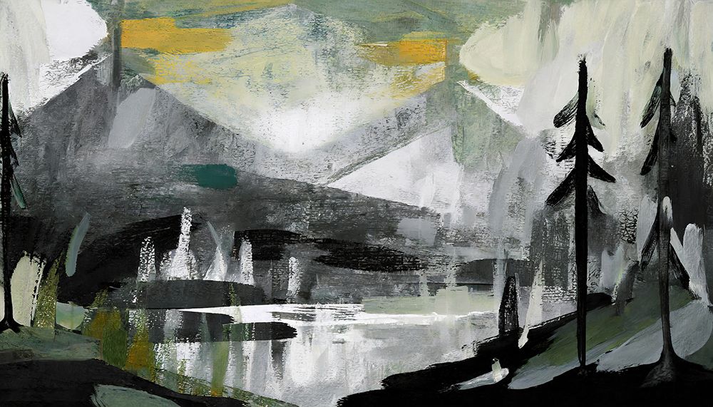Silent Peaks art print by Ronald Bolokofsky for $57.95 CAD