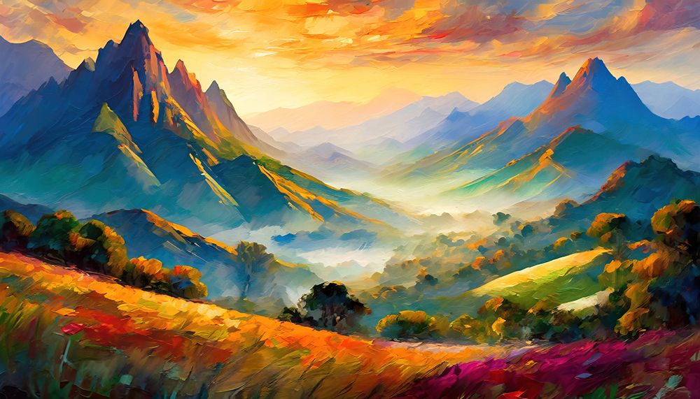 Sunset Symphony art print by Ronald Bolokofsky for $57.95 CAD