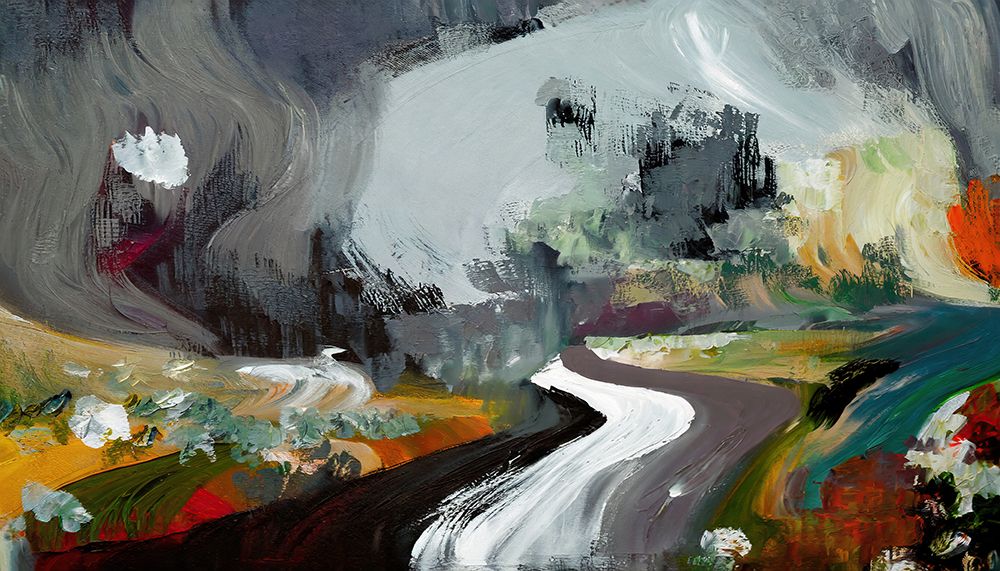 The Winding Road art print by Ronald Bolokofsky for $57.95 CAD