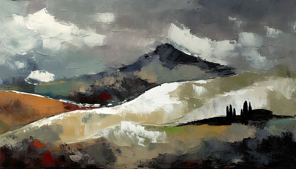 Tuscan Hillsides art print by Ronald Bolokofsky for $57.95 CAD