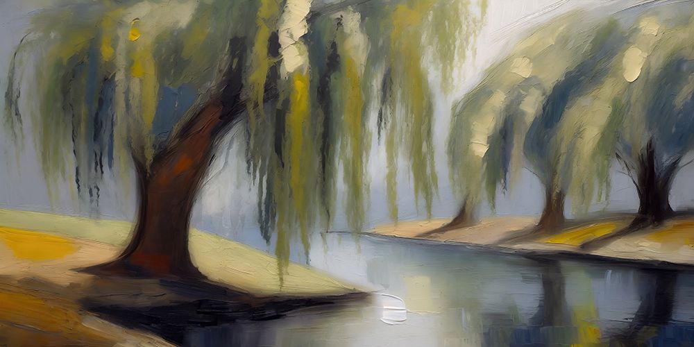 Weeping Willows IV art print by Ronald Bolokofsky for $57.95 CAD