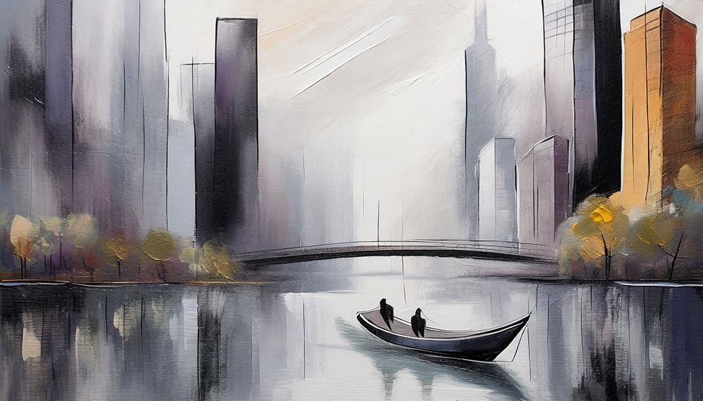 Chicago Calm art print by Ronald Bolokofsky for $57.95 CAD