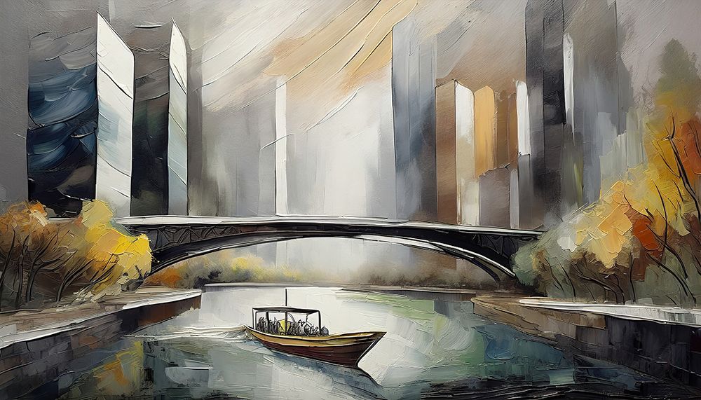 Chicago Cruise art print by Ronald Bolokofsky for $57.95 CAD