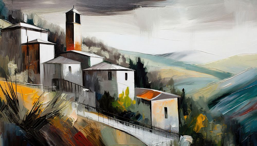 Countryside Contours art print by Ronald Bolokofsky for $57.95 CAD