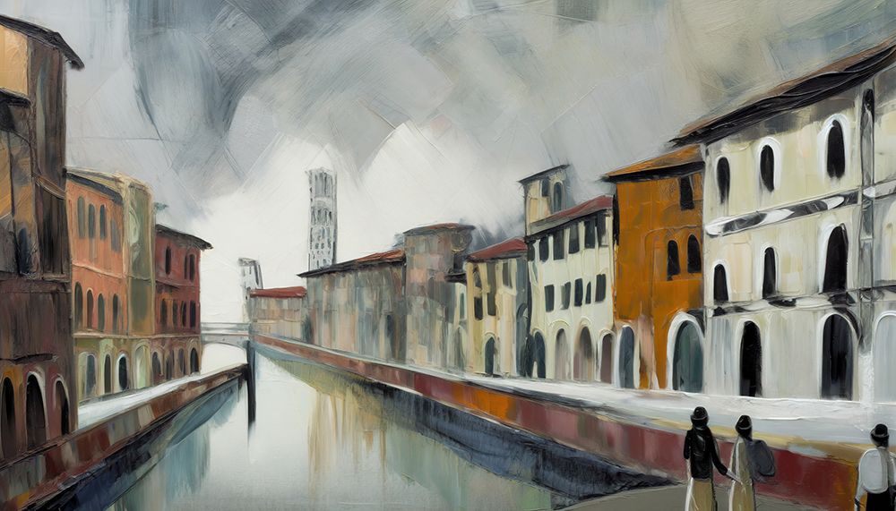 Echoes Along the Canal art print by Ronald Bolokofsky for $57.95 CAD