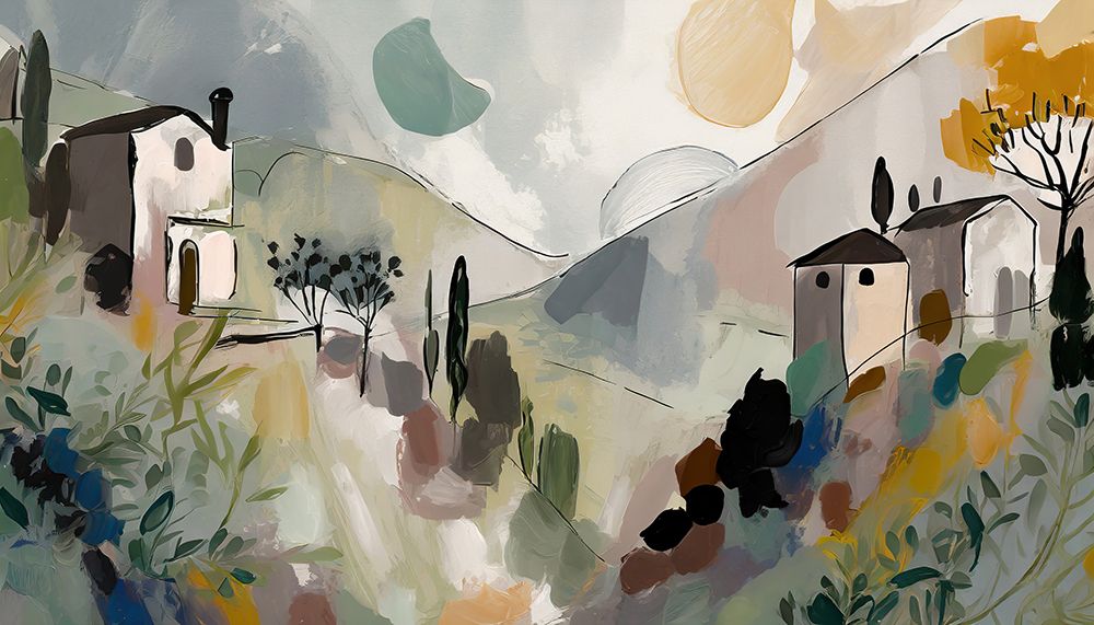 Echoes of Provence art print by Ronald Bolokofsky for $57.95 CAD