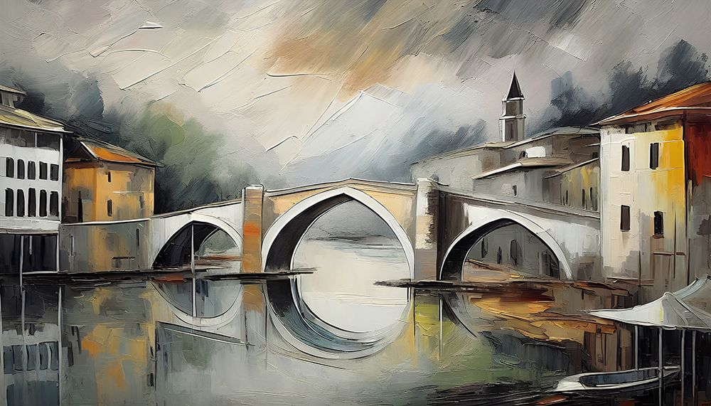Echoes of the Canal art print by Ronald Bolokofsky for $57.95 CAD