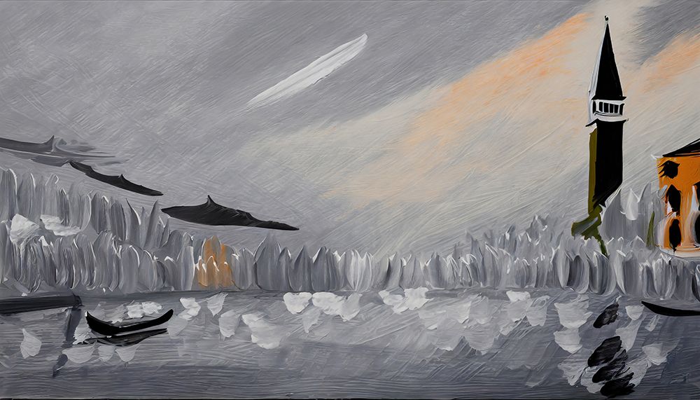 Evenings Brush with Calm art print by Ronald Bolokofsky for $57.95 CAD