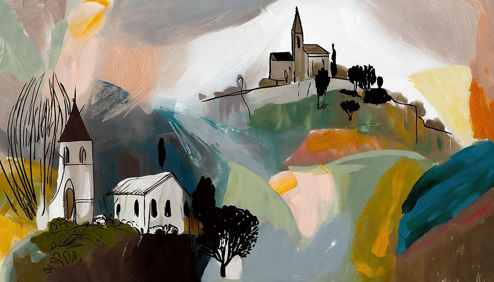 Serenity Spire art print by Ronald Bolokofsky for $57.95 CAD