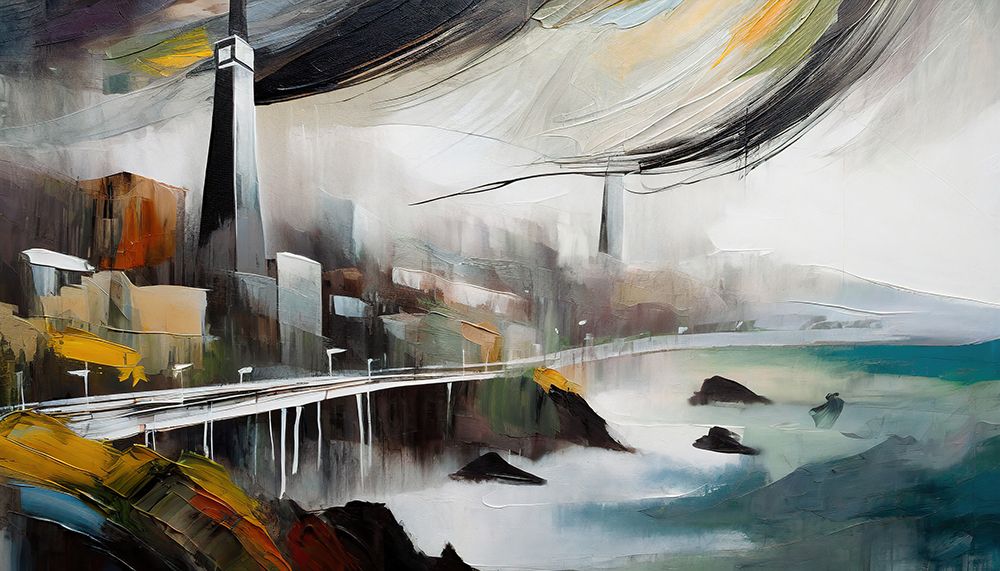 Squall over the Skyline art print by Ronald Bolokofsky for $57.95 CAD