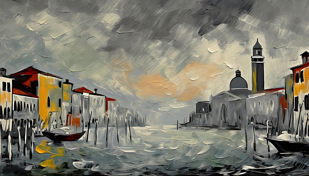 The Seas Embrace of Venice art print by Ronald Bolokofsky for $57.95 CAD