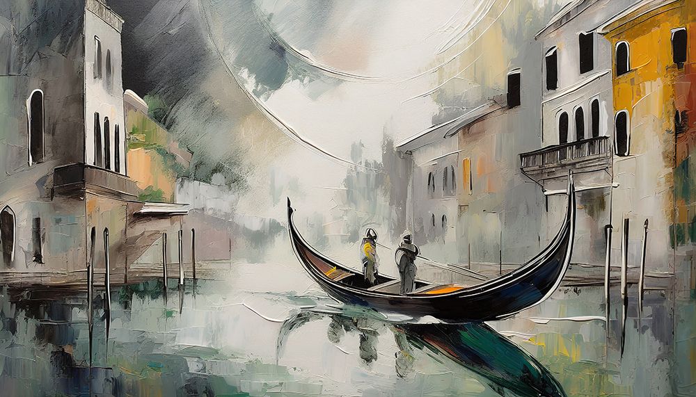 Venetian Boatman art print by Ronald Bolokofsky for $57.95 CAD