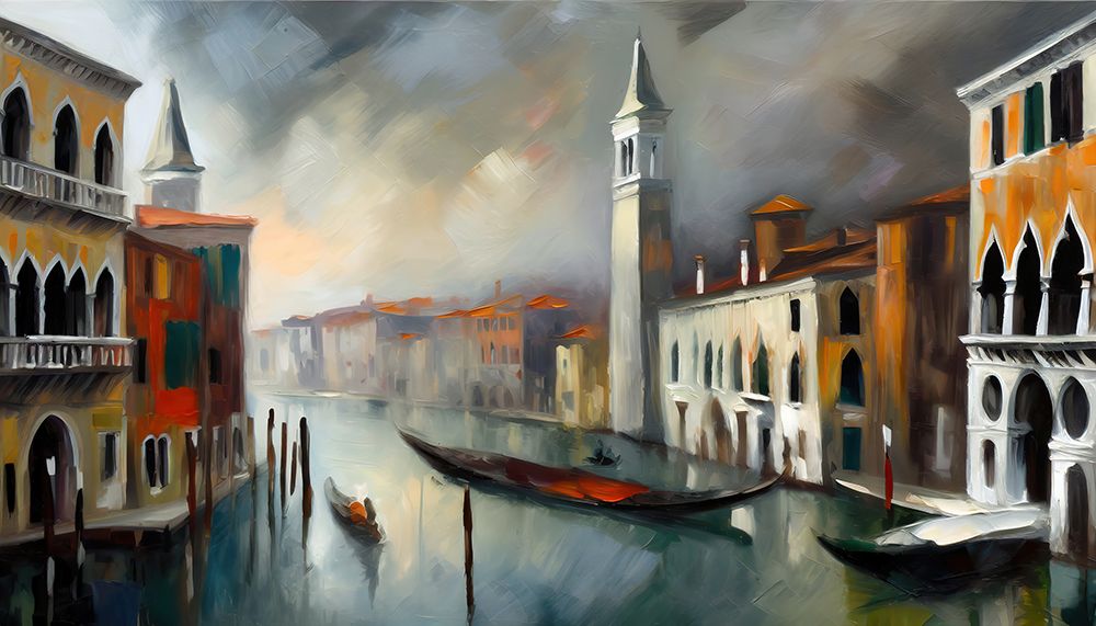 Venice Afternoon I art print by Ronald Bolokofsky for $57.95 CAD
