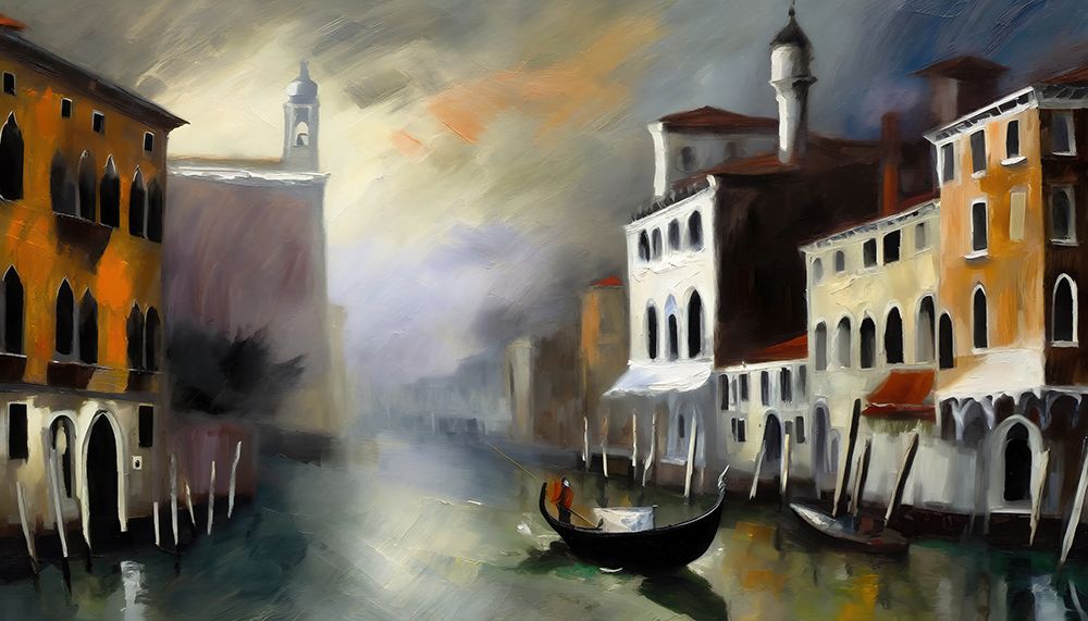 Venice Afternoon II art print by Ronald Bolokofsky for $57.95 CAD