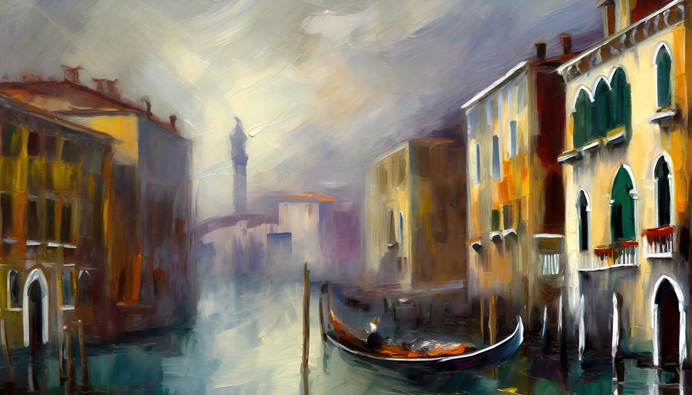 Venice Afternoon III art print by Ronald Bolokofsky for $57.95 CAD