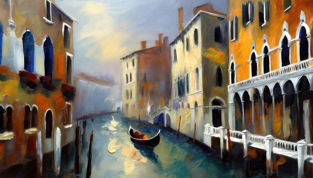 Venice Afternoon IV art print by Ronald Bolokofsky for $57.95 CAD